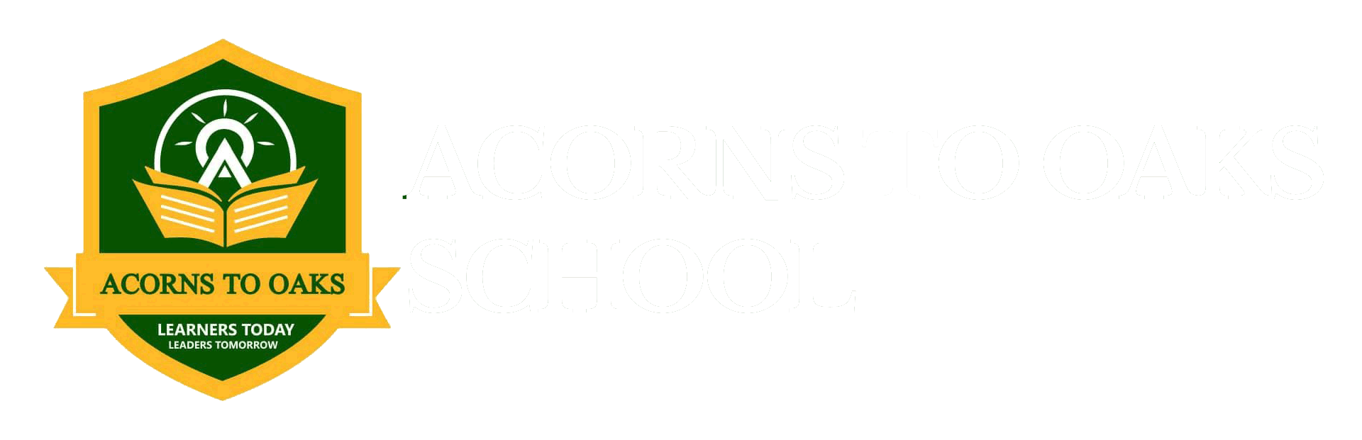 Acorns to Oaks Christian School Logo